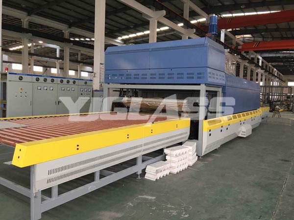 AB flat bending bidirectional tempering furnace