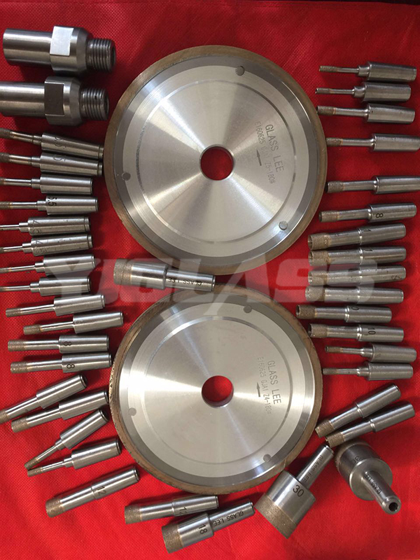 Multiple drill bits